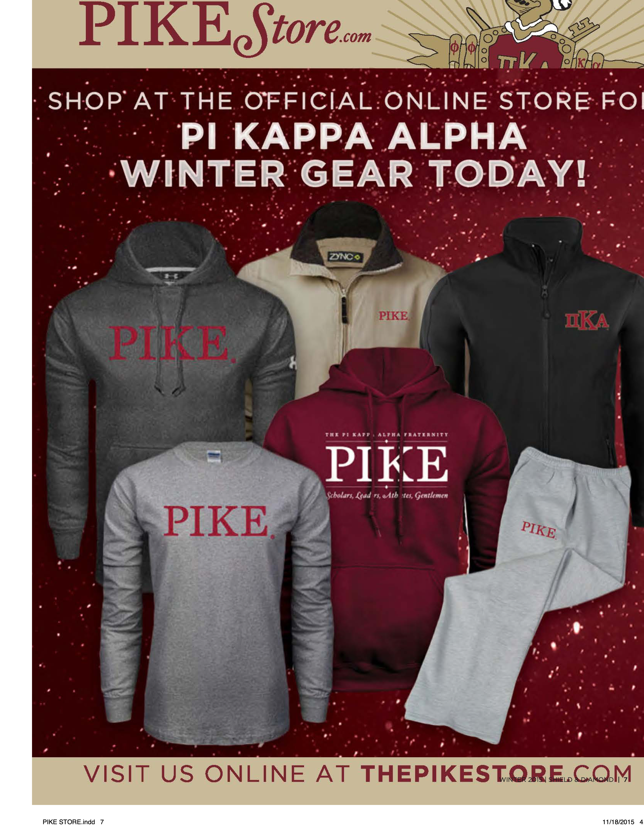 Pike Store Advertisement, Winter 2015